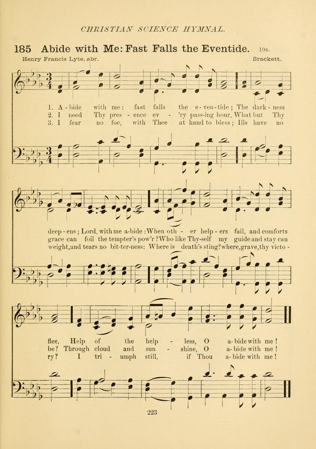 Christian Science Hymnal page 232