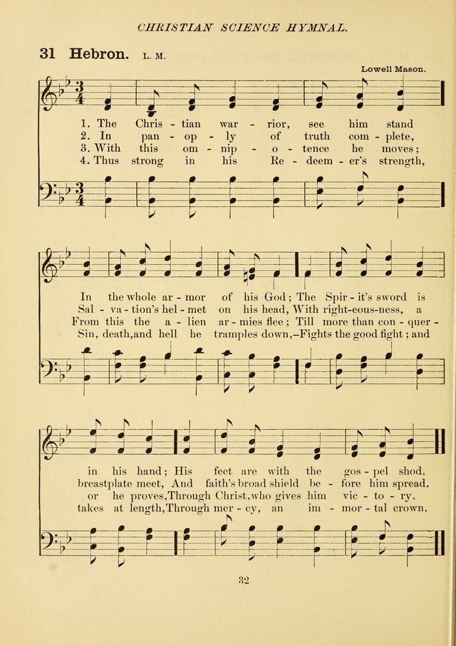 Christian Science Hymnal page 41