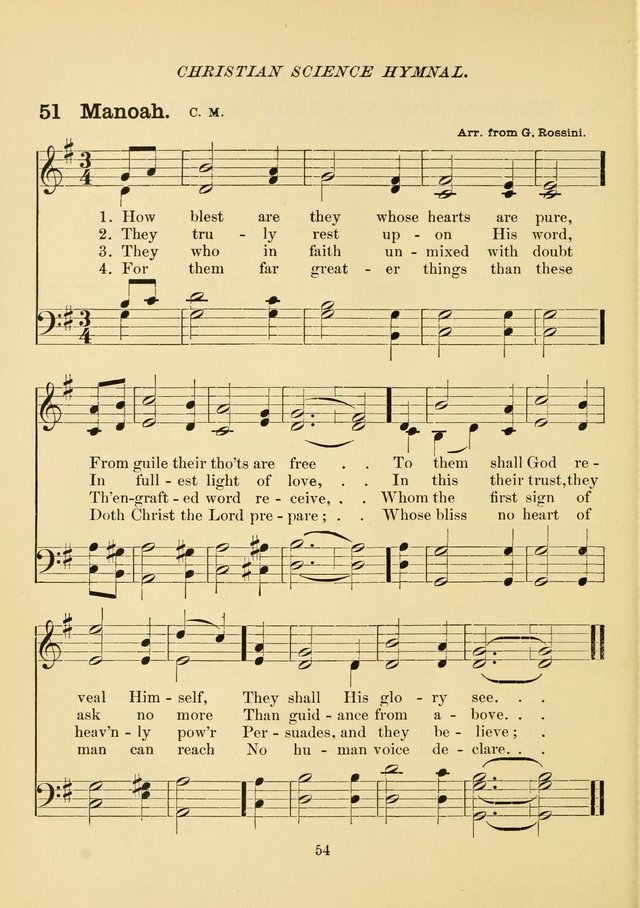 Christian Science Hymnal page 63