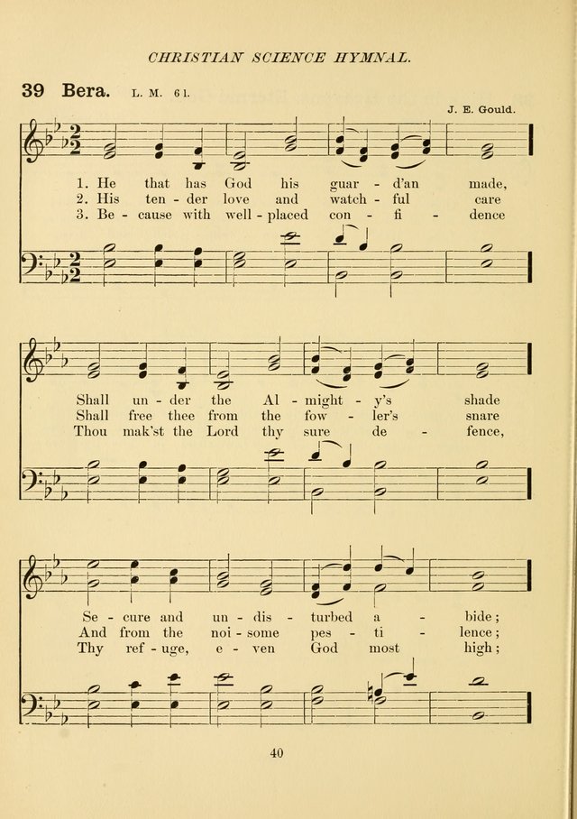 Christian Science Hymnal page 49