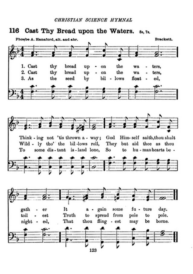 Christian Science Hymnal page 123