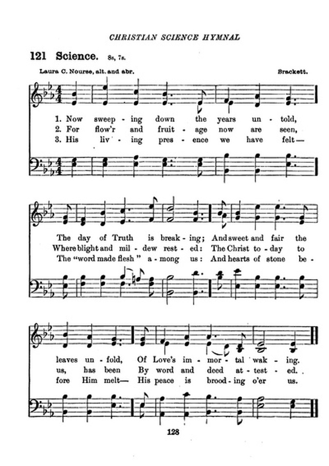 Christian Science Hymnal page 128