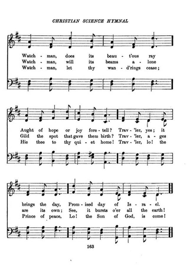 Christian Science Hymnal page 163