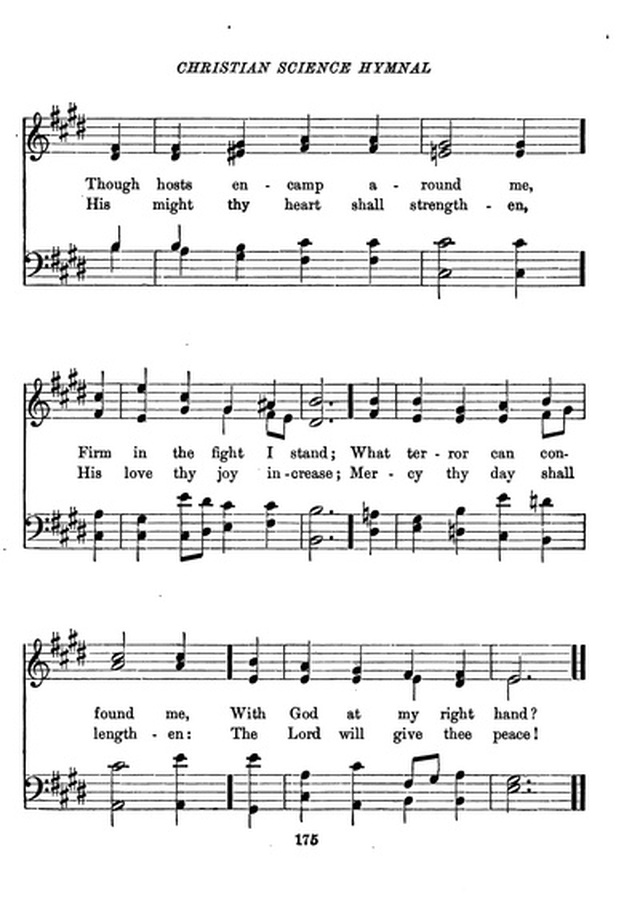 Christian Science Hymnal page 175
