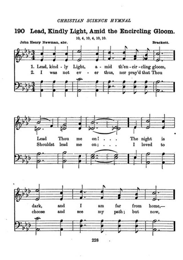 Christian Science Hymnal page 228