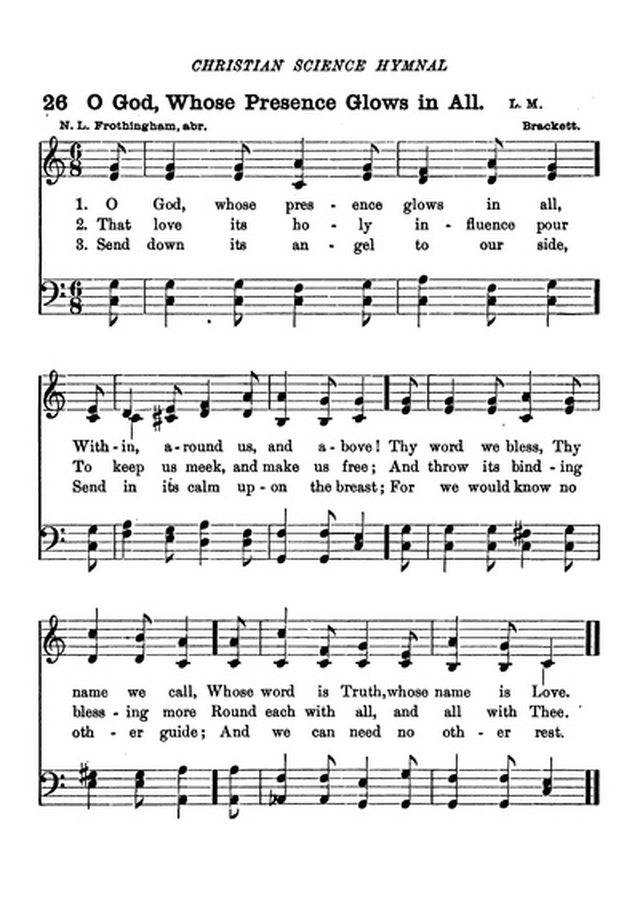Christian Science Hymnal page 27