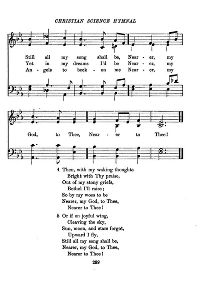Christian Science Hymnal page 289