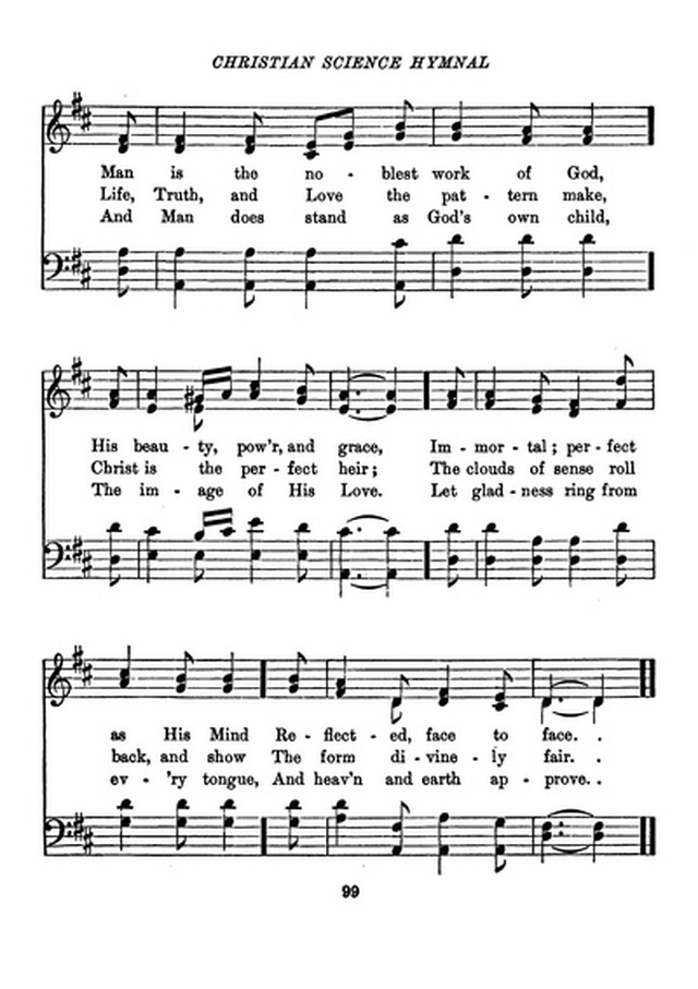 Christian Science Hymnal page 99
