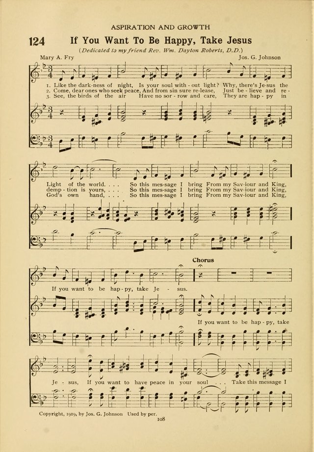 The Church School Hymnal page 108