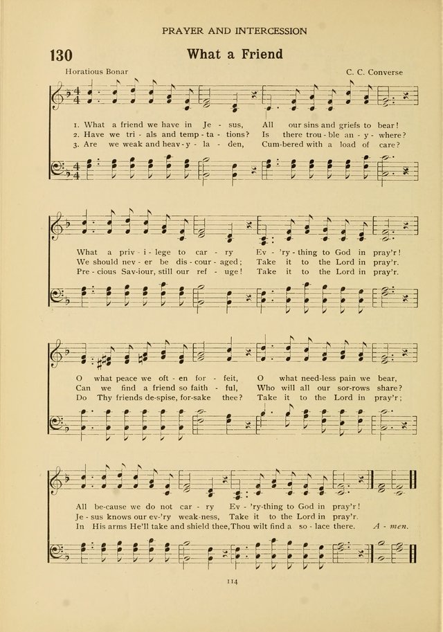 The Church School Hymnal page 114