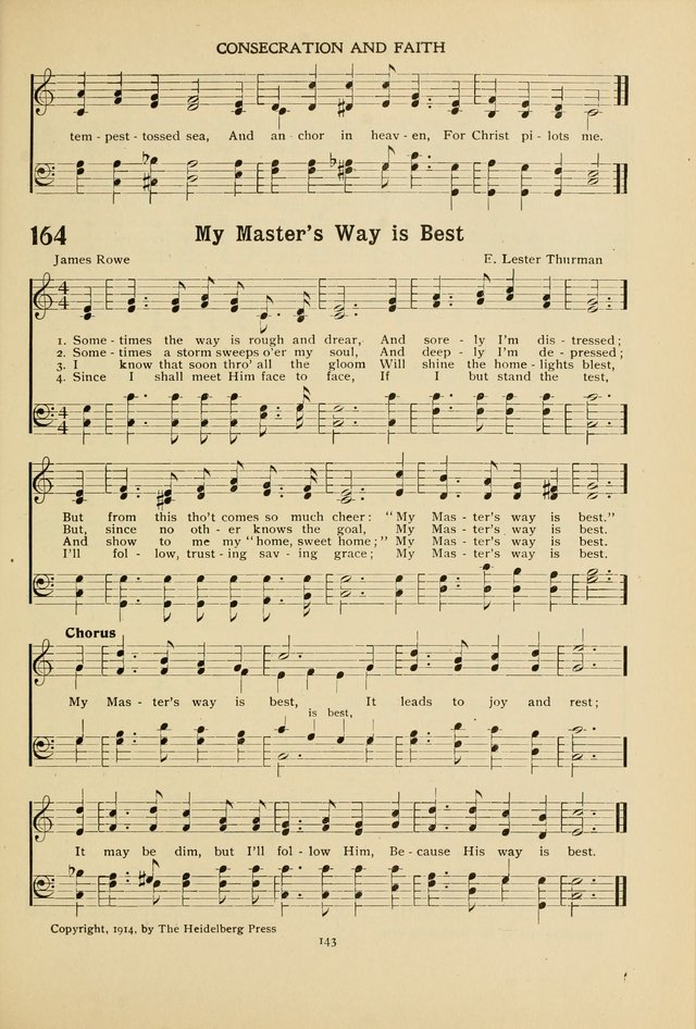 The Church School Hymnal page 143