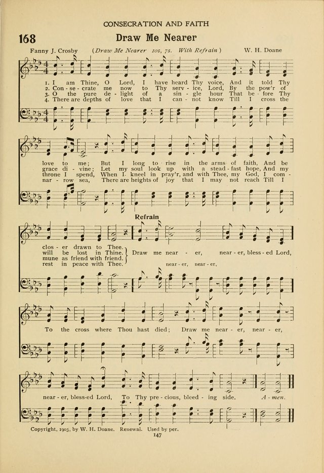 The Church School Hymnal page 147