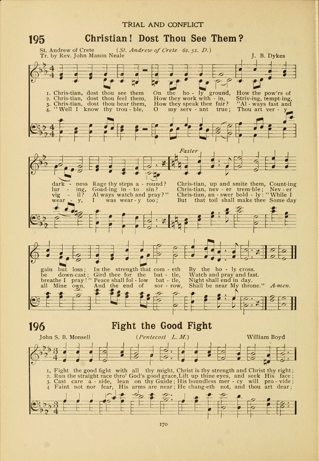The Church School Hymnal page 170