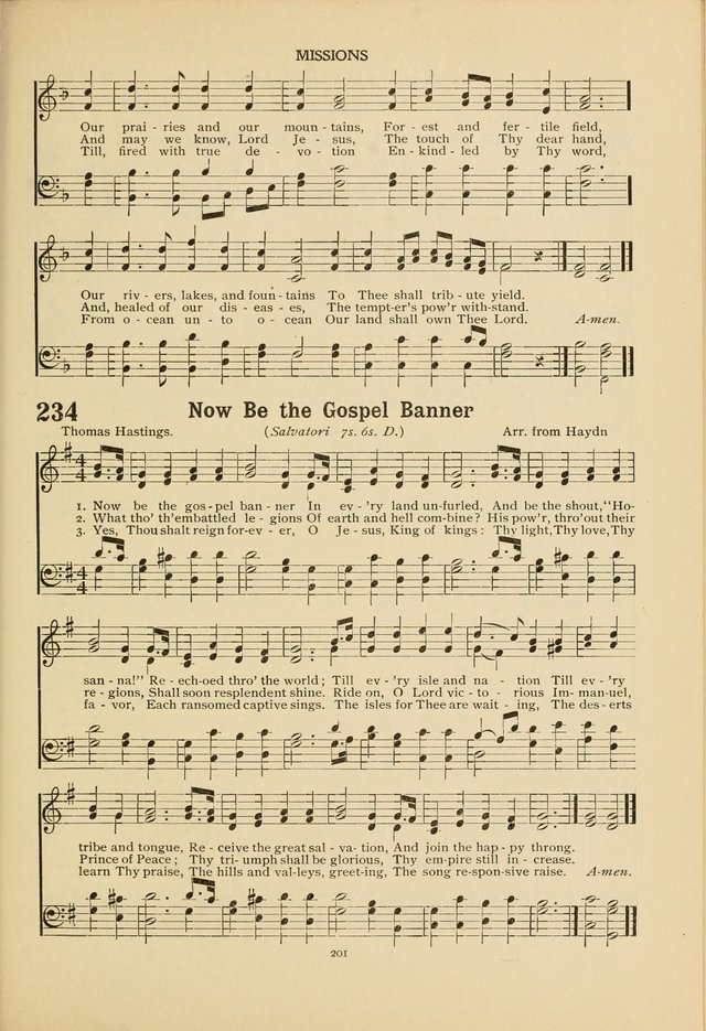 The Church School Hymnal page 201