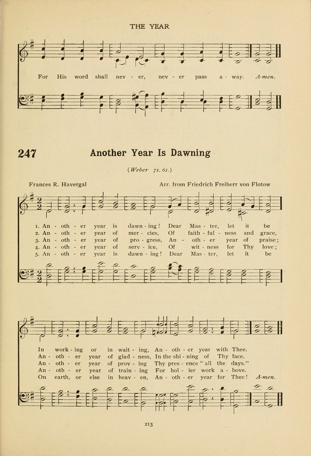 The Church School Hymnal page 213