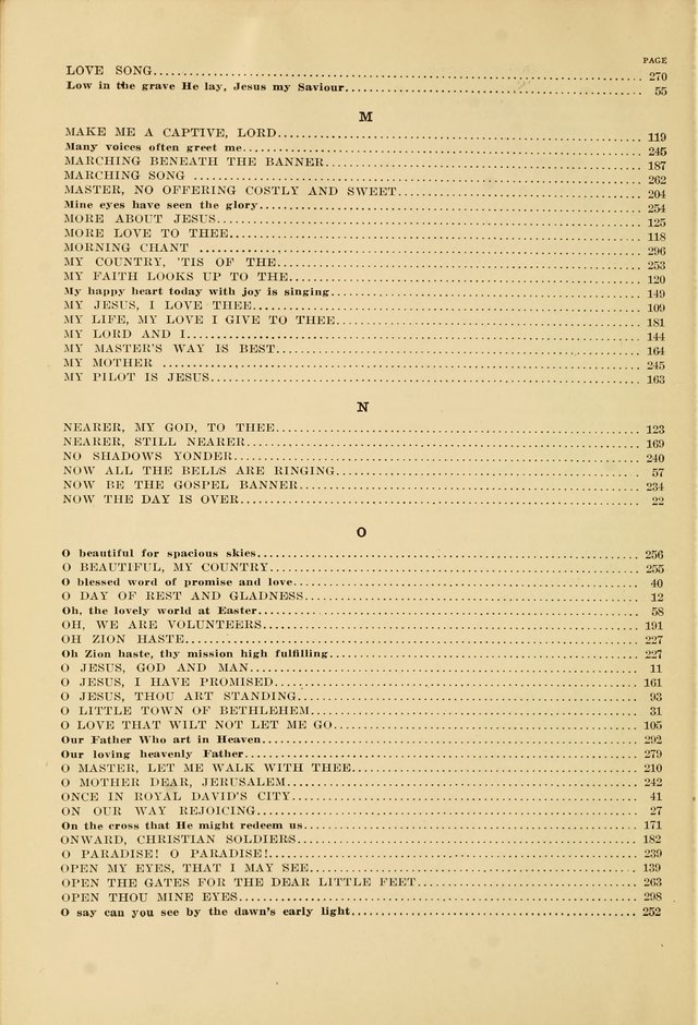 The Church School Hymnal page xiv