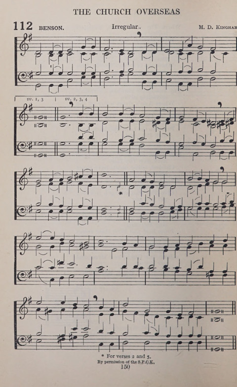 The Church and School Hymnal page 150