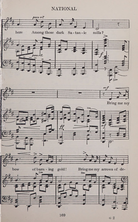 The Church and School Hymnal page 169