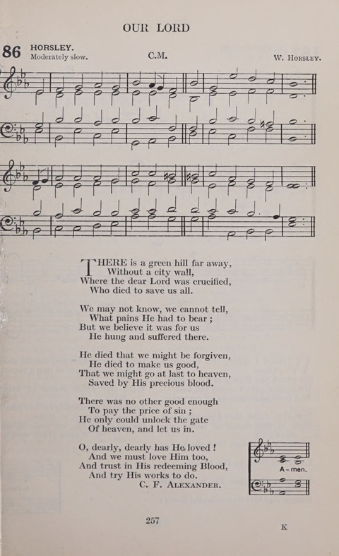 The Church and School Hymnal page 257