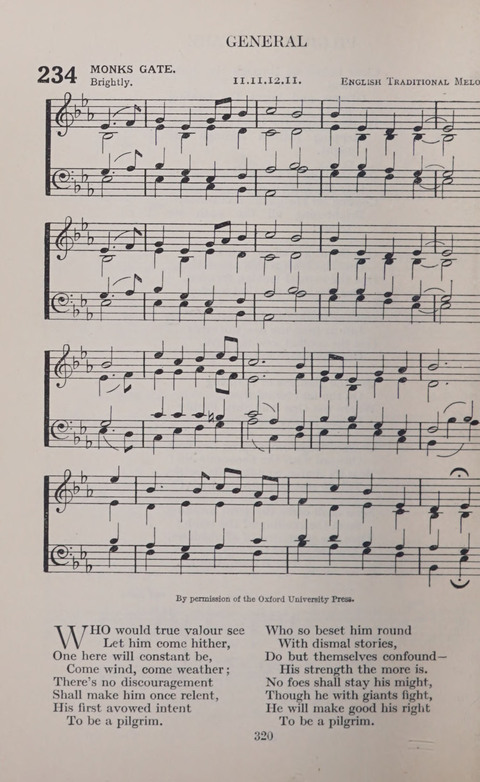 The Church and School Hymnal page 320