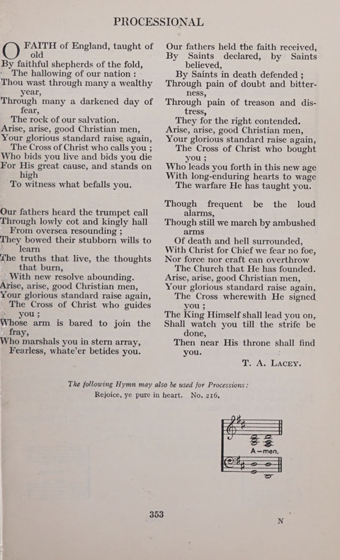 The Church and School Hymnal page 353