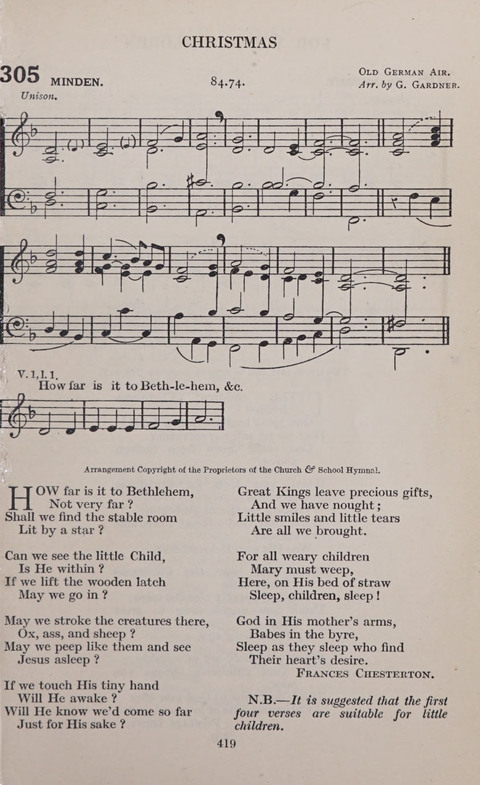 The Church and School Hymnal page 419