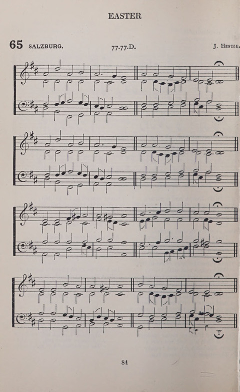The Church and School Hymnal page 84