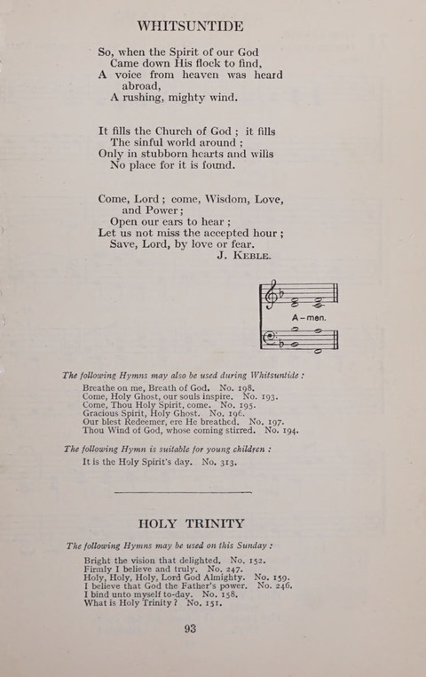 The Church and School Hymnal page 93