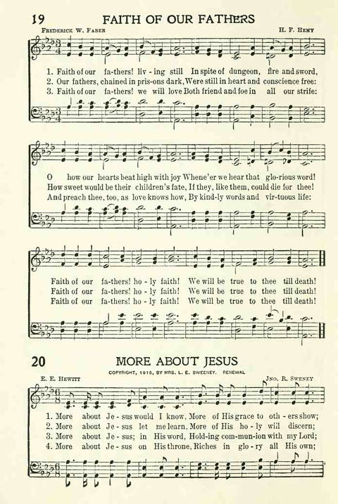 Church Service Hymns page 18
