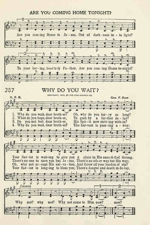 Church Service Hymns page 249