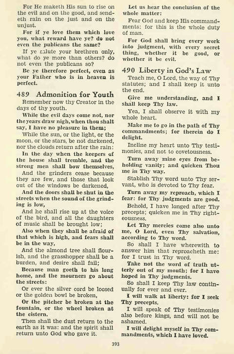 Church Service Hymns page 391