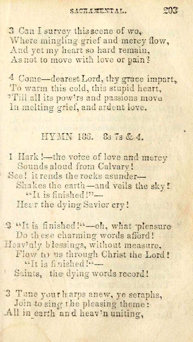 A Collection of Sacred Hymns, for the Church of Jesus Christ of Latter Day Saints page 207