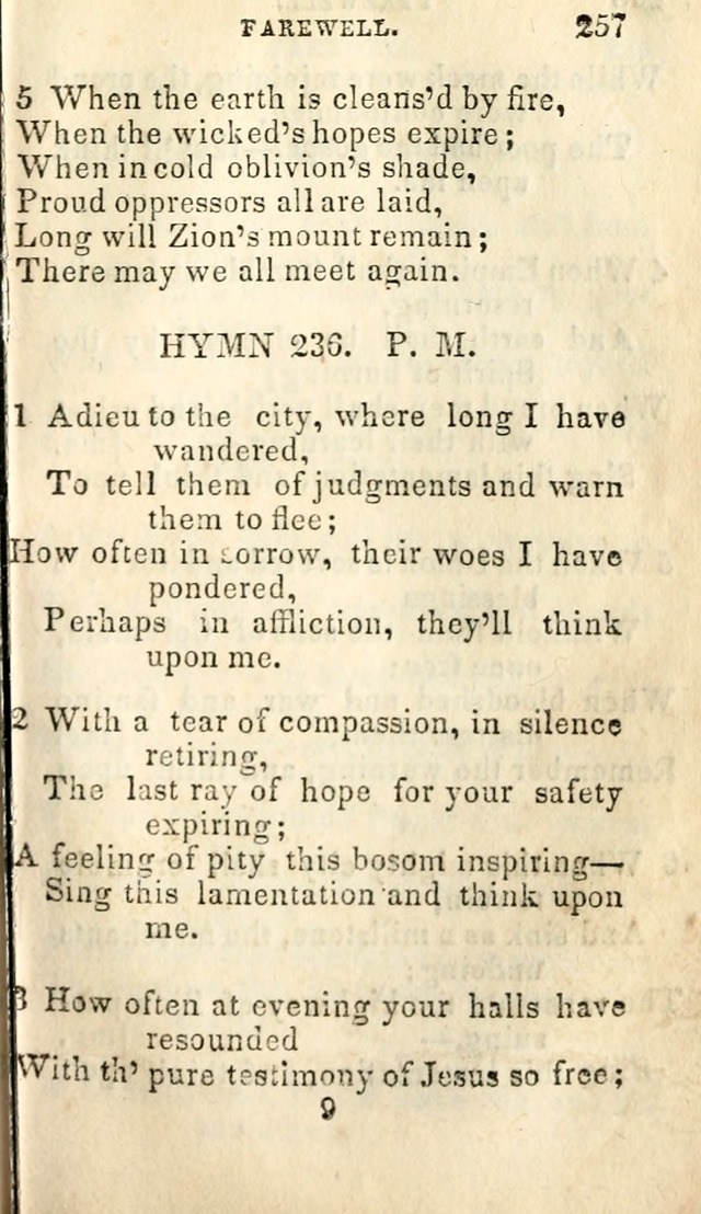 A Collection of Sacred Hymns, for the Church of Jesus Christ of Latter Day Saints page 259