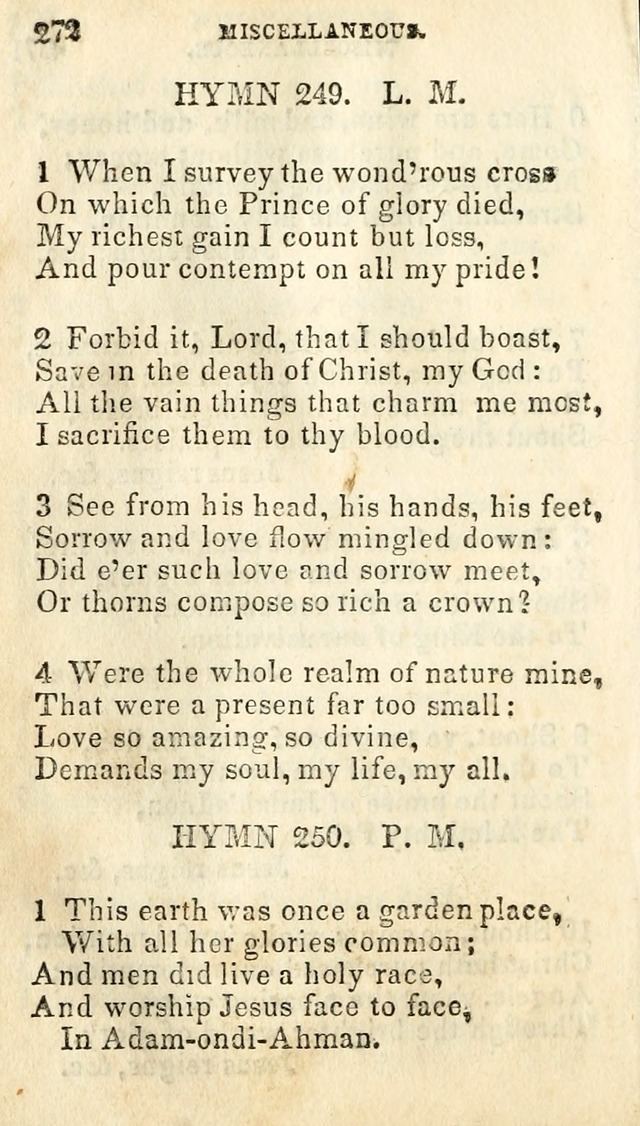 A Collection of Sacred Hymns, for the Church of Jesus Christ of Latter Day Saints page 274