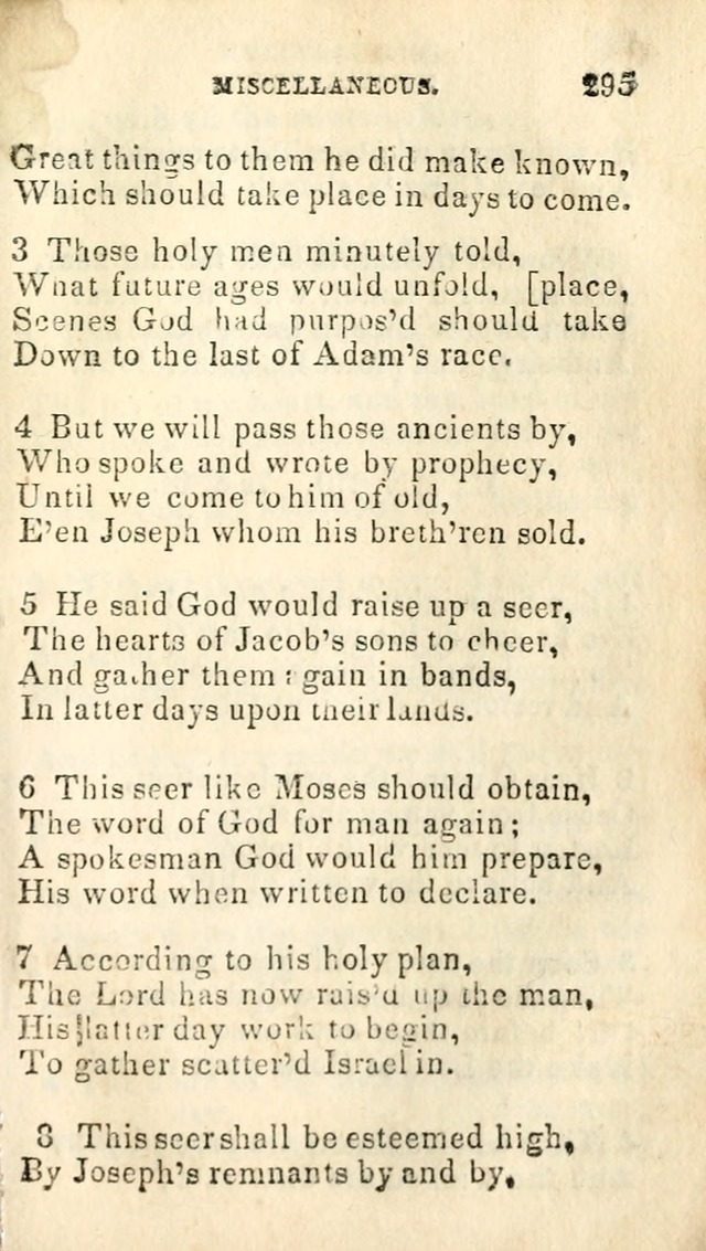 A Collection of Sacred Hymns, for the Church of Jesus Christ of Latter Day Saints page 297