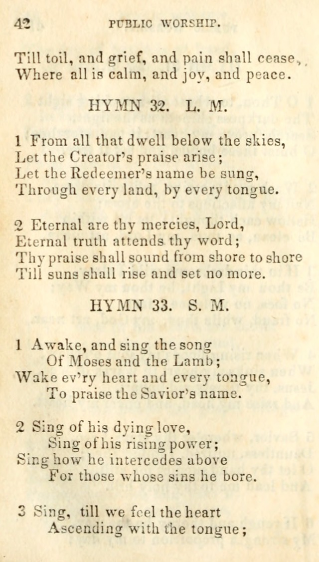 A Collection of Sacred Hymns, for the Church of Jesus Christ of Latter Day Saints page 44