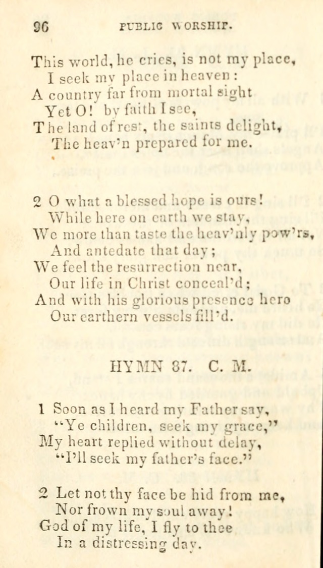 A Collection of Sacred Hymns, for the Church of Jesus Christ of Latter Day Saints page 98