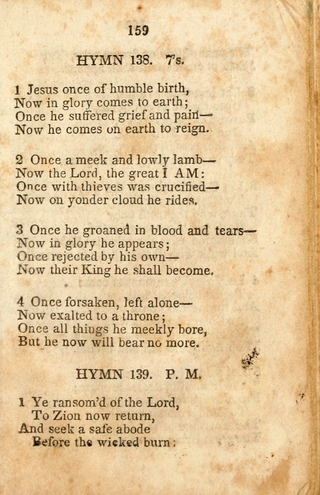 A Collection of Sacred Hymns for the Church of Jesus Christ of Latter-Day  Saints page 160
