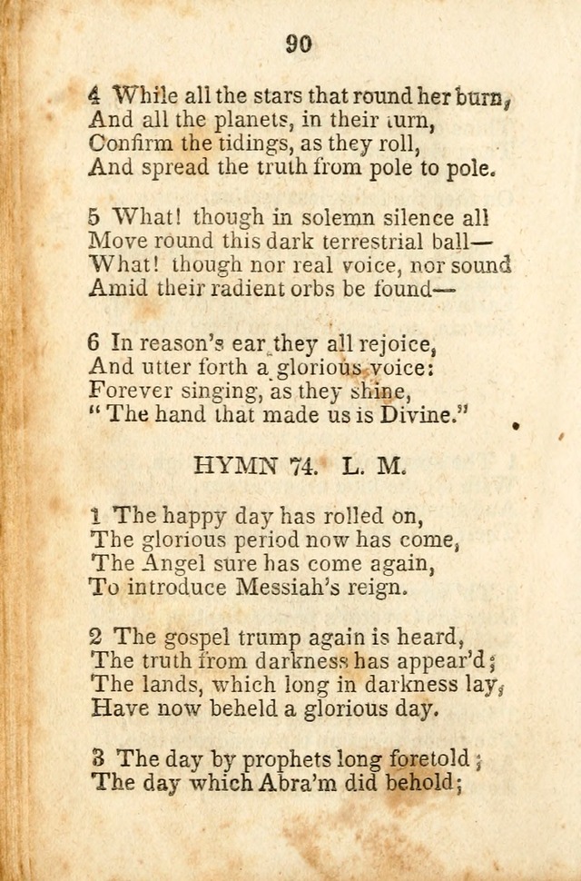 A Collection of Sacred Hymns for the Church of Jesus Christ of Latter-Day  Saints page 91