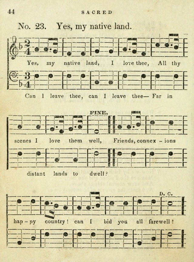 A Collection of Sacred Hymns for the use of the Latter-Day Saints page 44