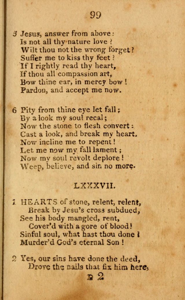 A Choice Selection of Hymns and Spiritual Songs: designed for the use of  the pious page 101