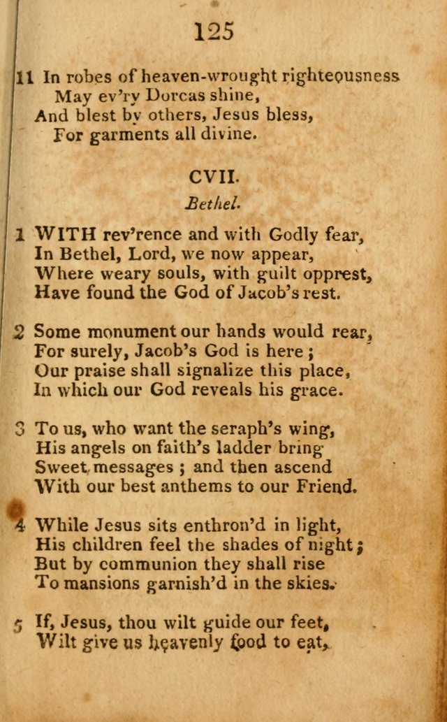 A Choice Selection of Hymns and Spiritual Songs: designed for the use of  the pious page 127