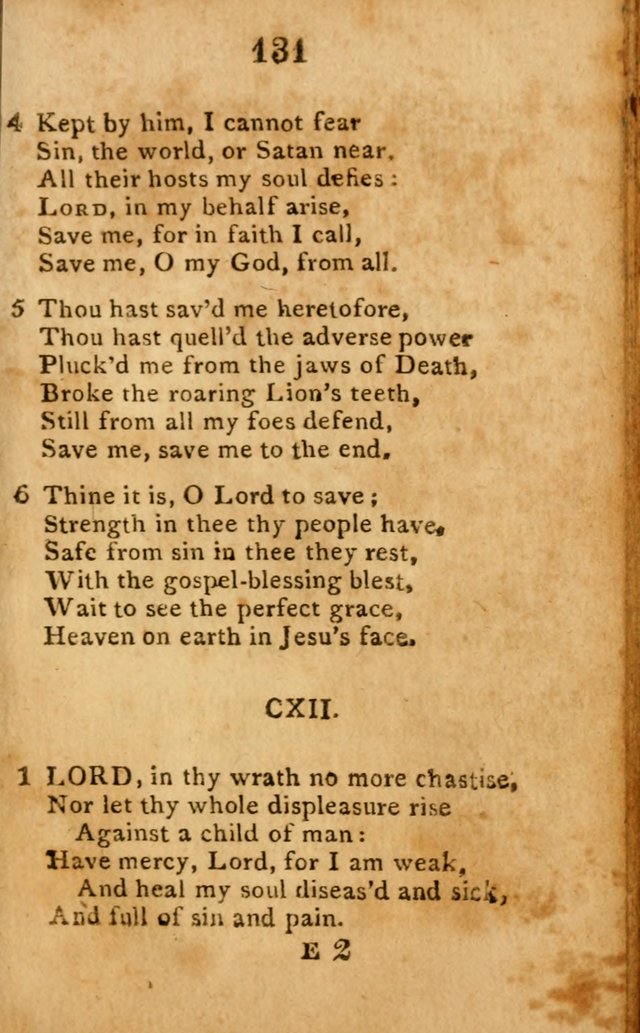 A Choice Selection of Hymns and Spiritual Songs: designed for the use of  the pious page 133