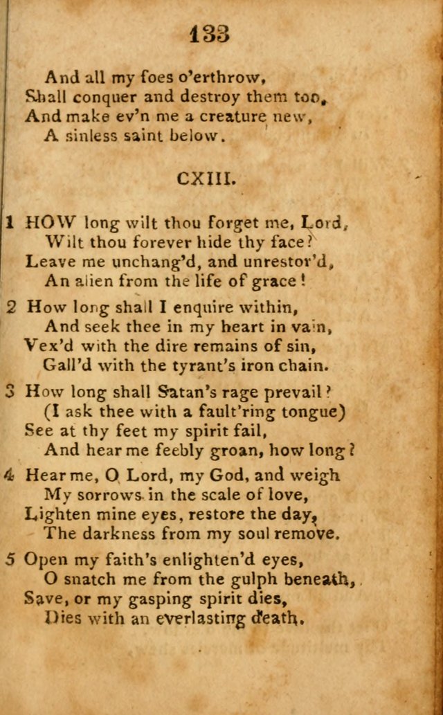 A Choice Selection of Hymns and Spiritual Songs: designed for the use of  the pious page 135