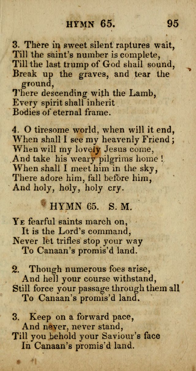 A Choice Selection of Hymns and Spiritual Songs, Designed to Aid in the Devotions of Prayer, Conference, and Camp-Meetings page 106