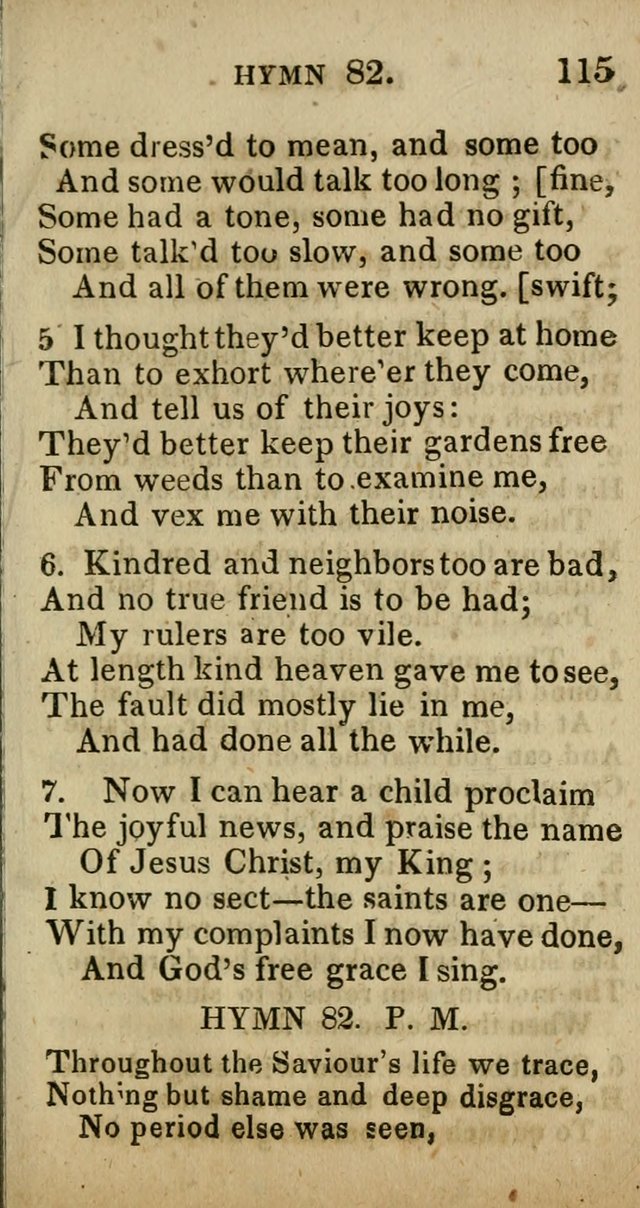 A Choice Selection of Hymns and Spiritual Songs, Designed to Aid in the Devotions of Prayer, Conference, and Camp-Meetings page 126