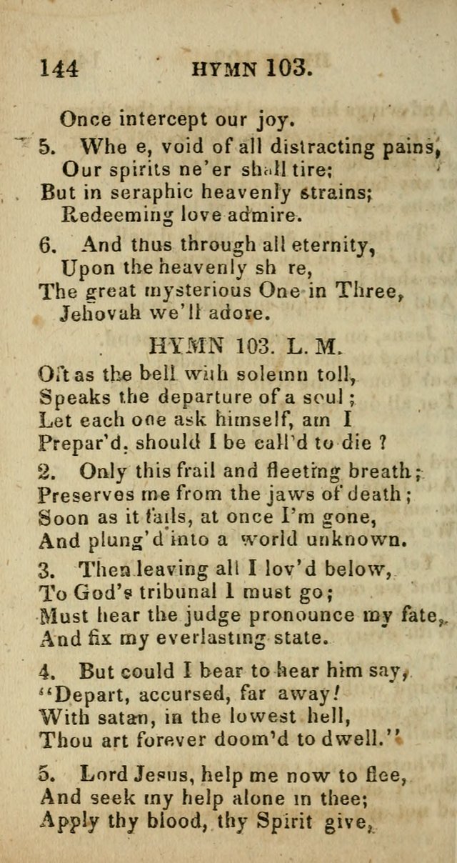 A Choice Selection of Hymns and Spiritual Songs, Designed to Aid in the Devotions of Prayer, Conference, and Camp-Meetings page 155
