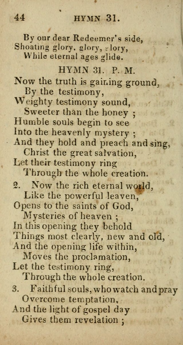 A Choice Selection of Hymns and Spiritual Songs, Designed to Aid in the Devotions of Prayer, Conference, and Camp-Meetings page 51
