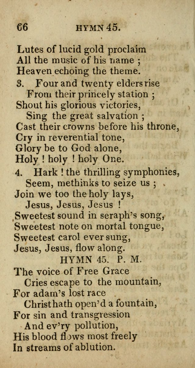 A Choice Selection of Hymns and Spiritual Songs, Designed to Aid in the Devotions of Prayer, Conference, and Camp-Meetings page 75