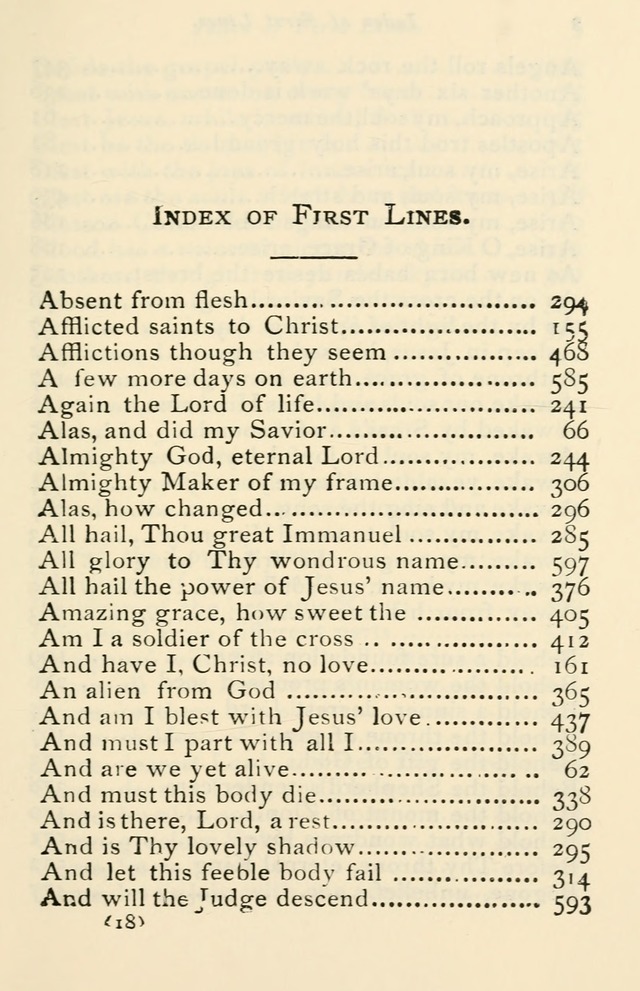 A Choice Selection of Hymns and Spiritual Songs for the use of the Baptist Church and all lovers of song page 548